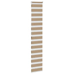 Zebrafüggönnyel homokbarna szövetszélesség 45,9 cm poliészter 4