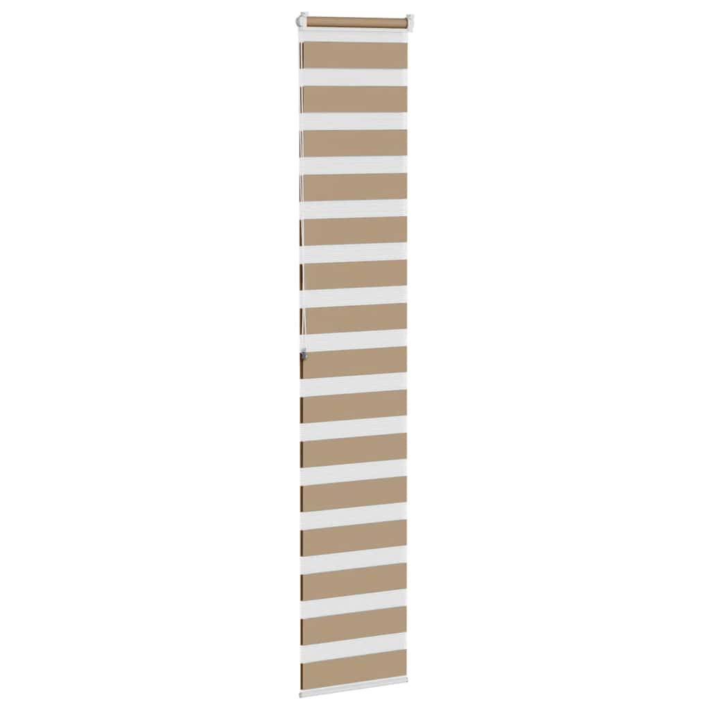 Zebrafüggönnyel homokbarna szövetszélesség 45,9 cm poliészter 4