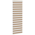 Zebrafüggönnyel homokbarna szövetszélesség 70,9 cm poliészter 3