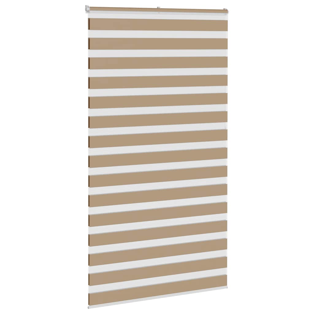 Zebrafüggönnyel homokbarna szövetszélesség 115,9 cm poliészter 3