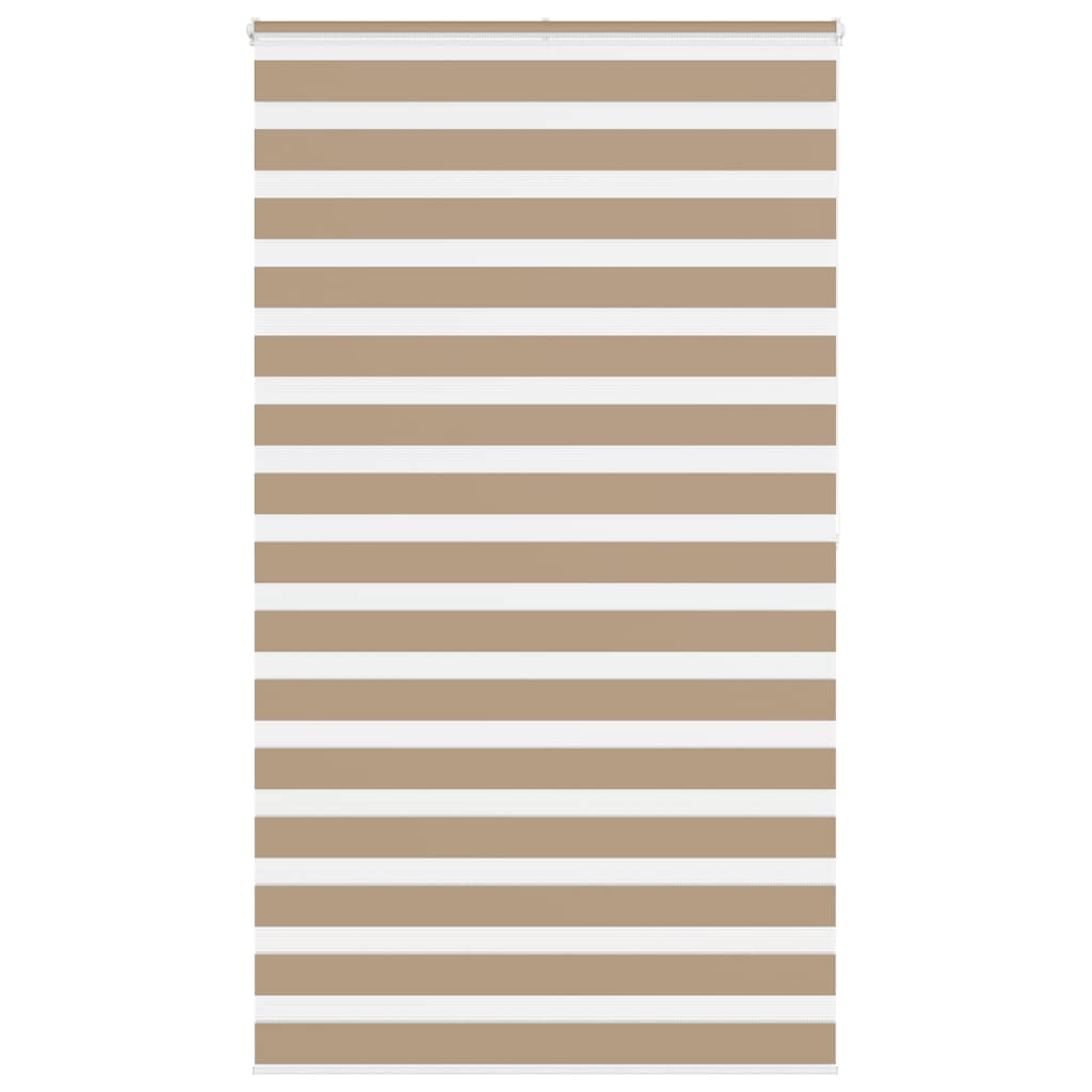 Zebrafüggönnyel homokbarna szövetszélesség 130,9 cm poliészter