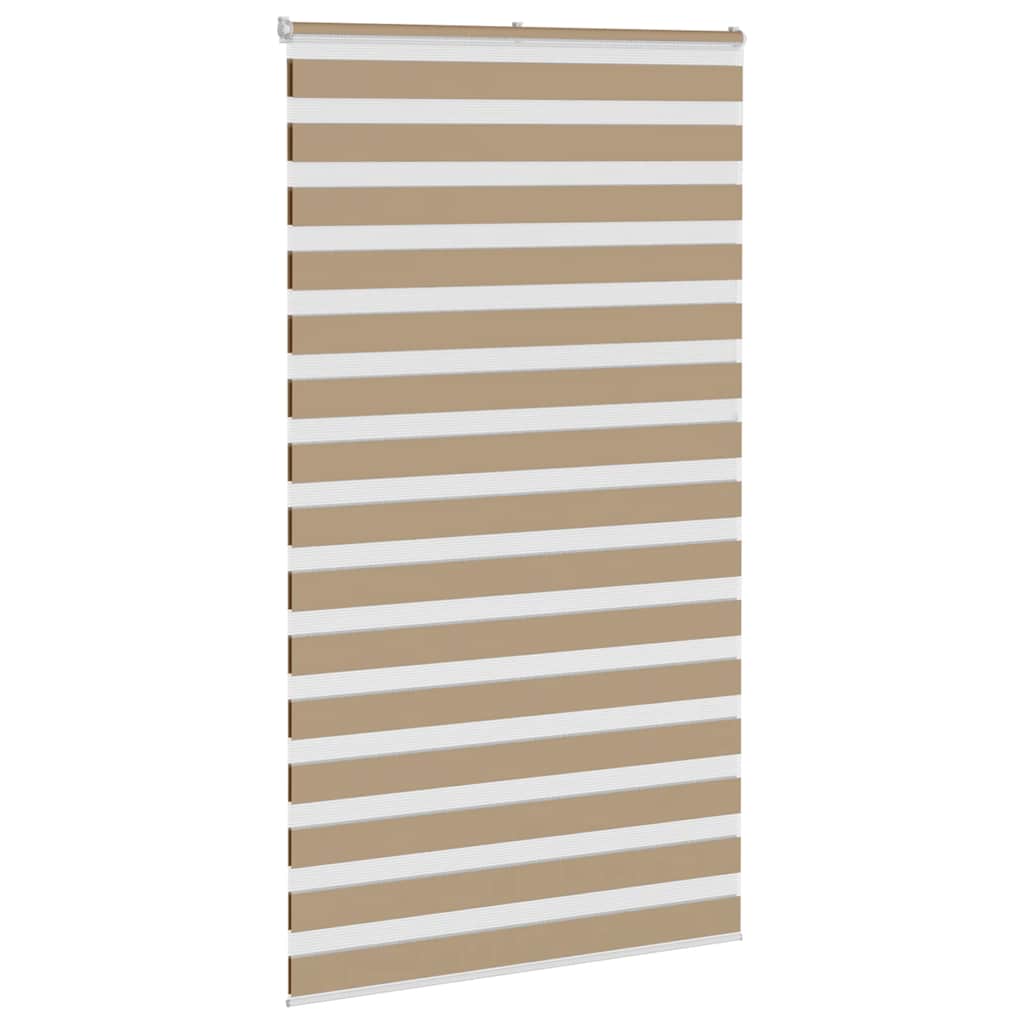 Zebrafüggönnyel homokbarna szövetszélesség 130,9 cm poliészter 3