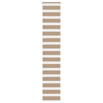 Zebrafüggönnyel homokbarna szövetszélesség 45,9 cm poliészter