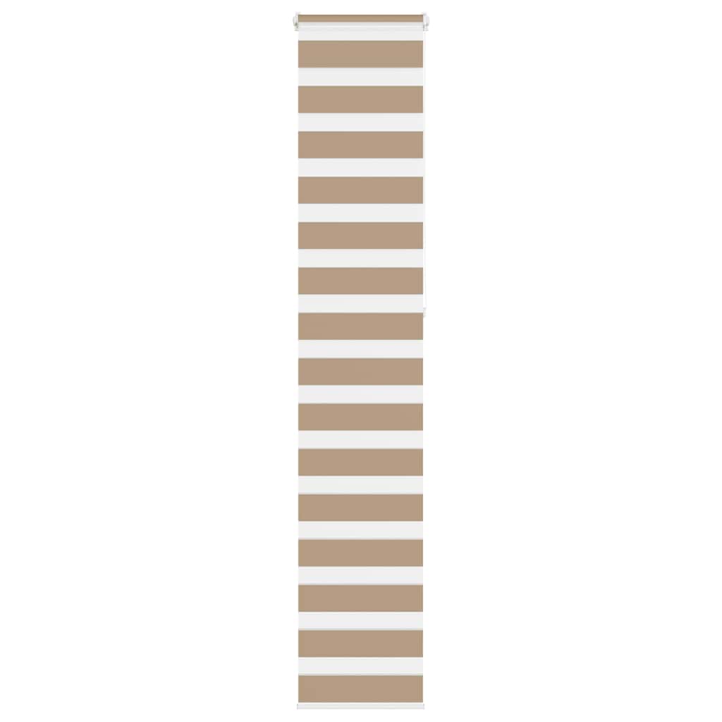 Zebrafüggönnyel homokbarna szövetszélesség 45,9 cm poliészter