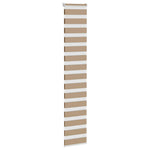 Zebrafüggönnyel homokbarna szövetszélesség 45,9 cm poliészter 3