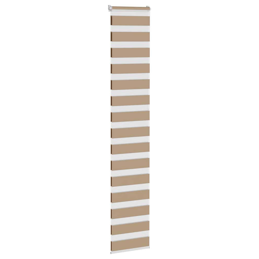 Zebrafüggönnyel homokbarna szövetszélesség 45,9 cm poliészter 3