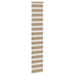 Zebrafüggönnyel homokbarna szövetszélesség 45,9 cm poliészter 4