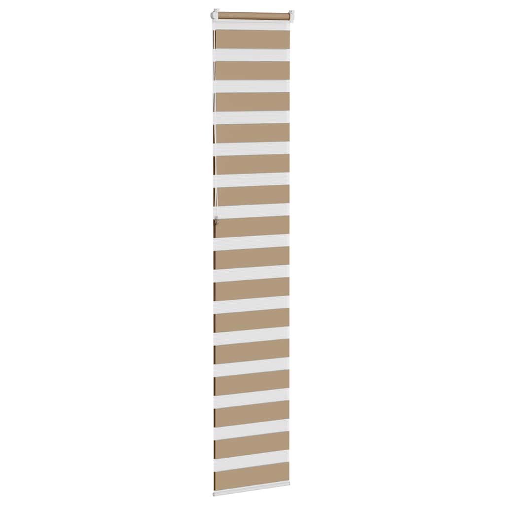 Zebrafüggönnyel homokbarna szövetszélesség 45,9 cm poliészter 4