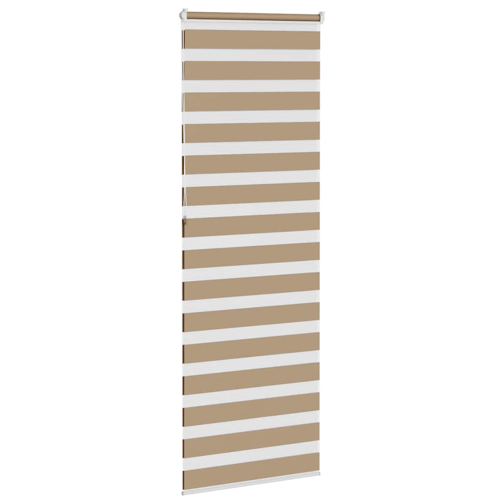 Zebrafüggönnyel homokbarna szövetszélesség 70,9 cm poliészter 4