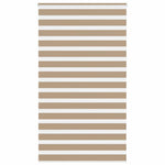 Zebrafüggönnyel homokbarna szövetszélesség 130,9 cm poliészter