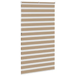 Zebrafüggönnyel homokbarna szövetszélesség 130,9 cm poliészter 4