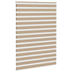 Zebrafüggönnyel homokbarna szövetszélesség 150,9 cm poliészter 3