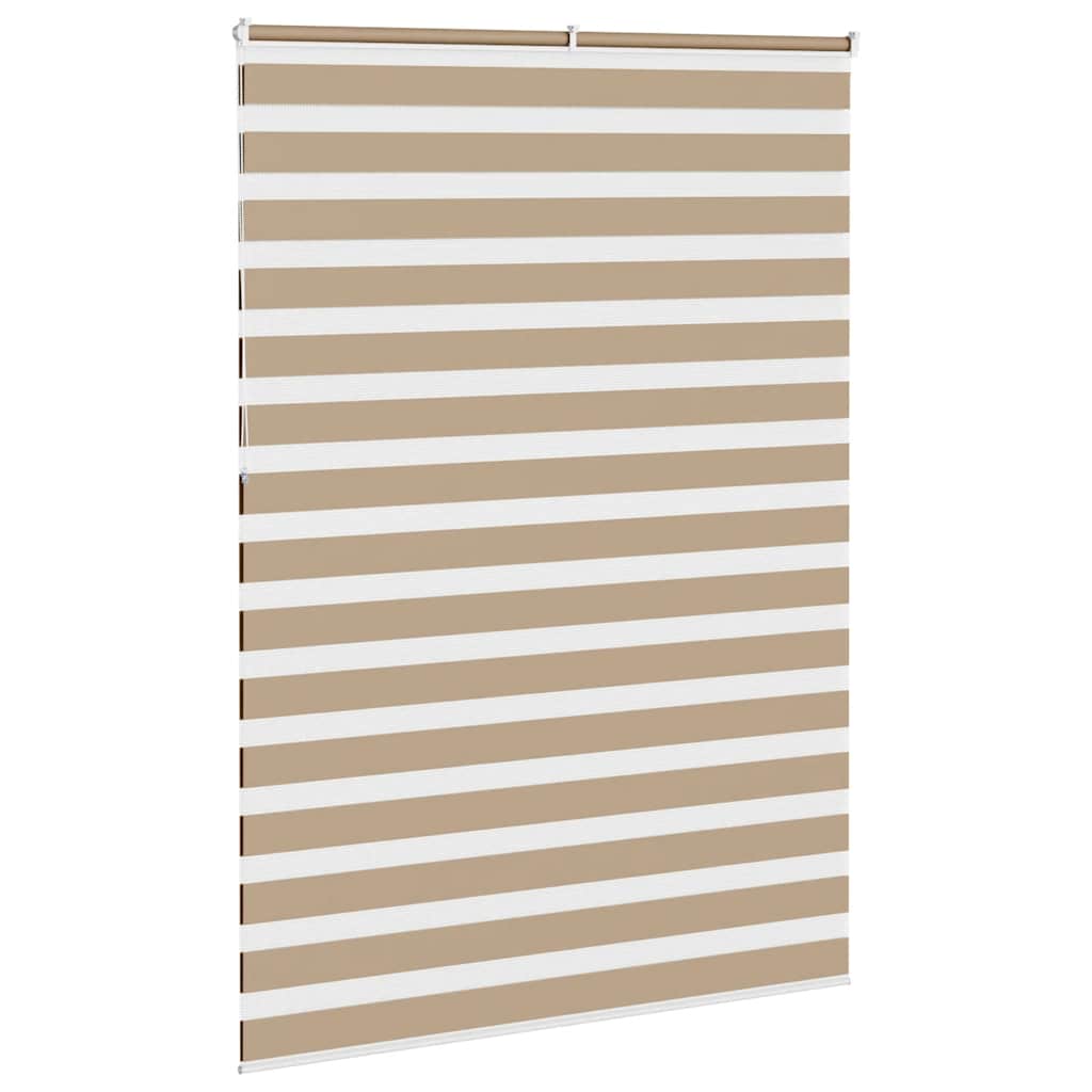 Zebrafüggönnyel homokbarna szövetszélesség 160,9 cm poliészter 4