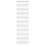 Zebrafüggönnyel fehér szövetszélesség 40,9 cm poliészter