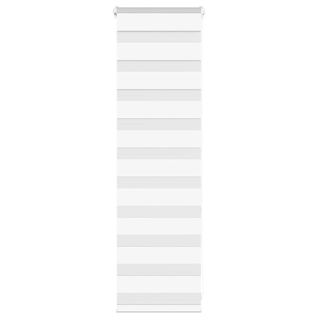 Zebrafüggönnyel fehér szövetszélesség 40,9 cm poliészter