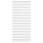Zebrafüggönnyel fehér szövetszélesség 105,9 cm poliészter