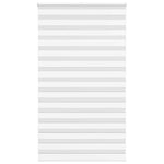 Zebrafüggönnyel fehér szövetszélesség 130,9 cm poliészter