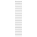 Zebrafüggönnyel fehér szövetszélesség 35,9 cm poliészter