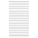 Zebrafüggönnyel fehér szövetszélesség 115,9 cm poliészter