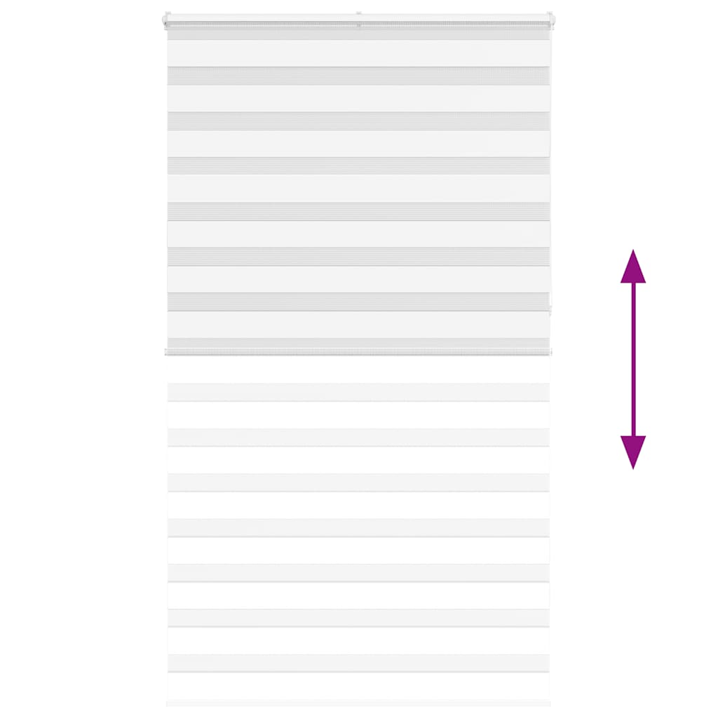 Zebrafüggönnyel fehér szövetszélesség 115,9 cm poliészter 5