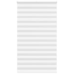 Zebrafüggönnyel fehér szövetszélesség 125,9 cm poliészter