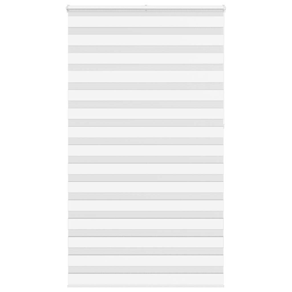 Zebrafüggönnyel fehér szövetszélesség 125,9 cm poliészter