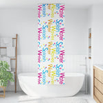 Zuhanyzó redőny 60x240 cm Szövetszélesség 56 cm 2