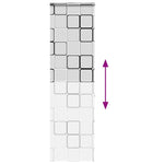 Zuhanyzó redőny kazettával 60x240 cm szövetszélesség 56 cm 5