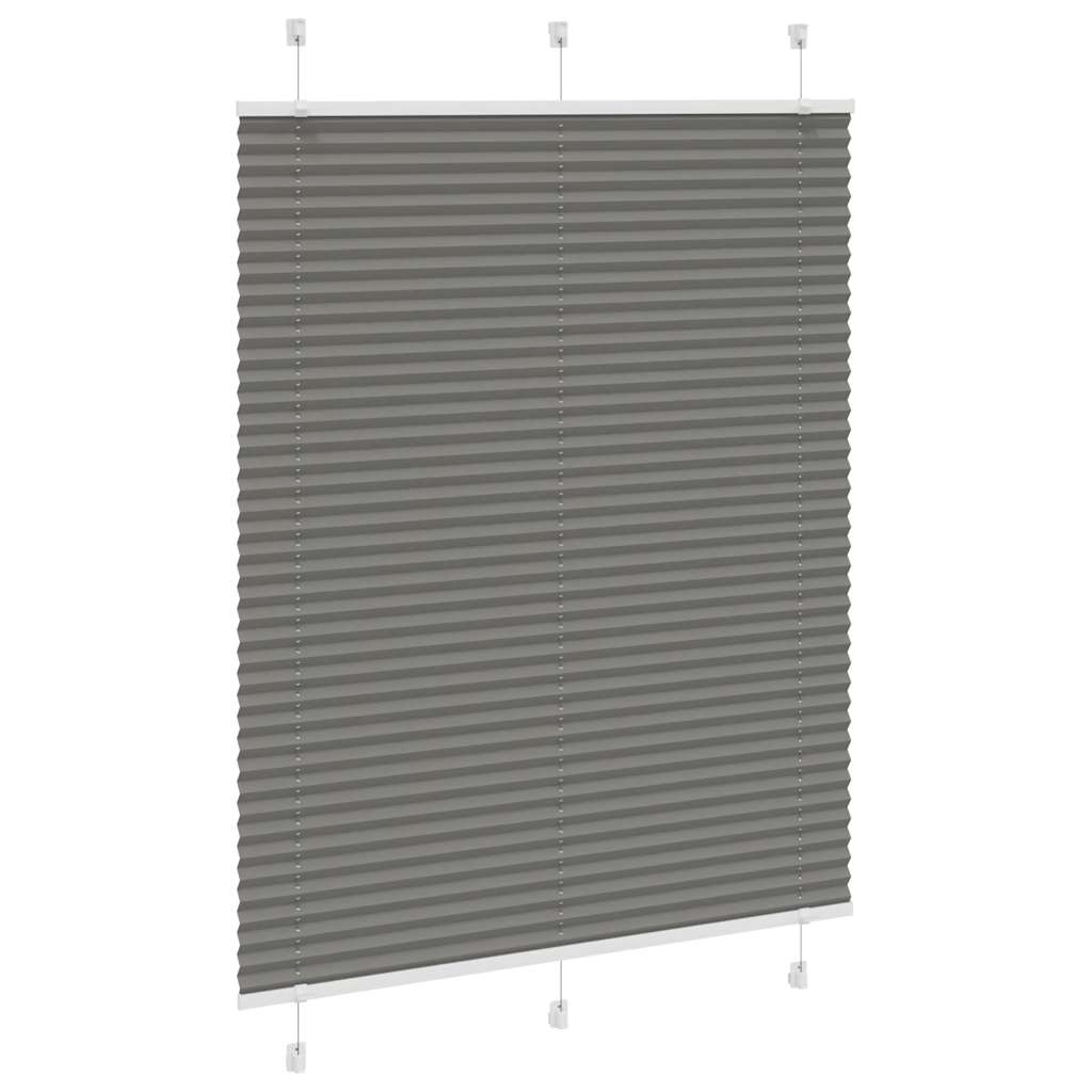 Pliszírozott redőny antracit 105x100 cm szövetszélesség 104,4cm 3