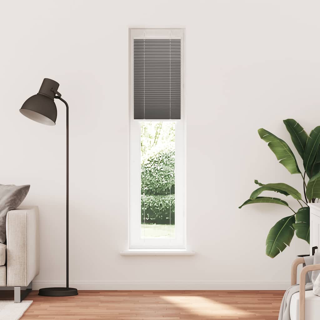Pliszírozott redőny antracit 40x200 cm szövetszélesség 39,4 cm 2