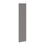 Pliszírozott redőny antracit 40x200 cm szövetszélesség 39,4 cm 3
