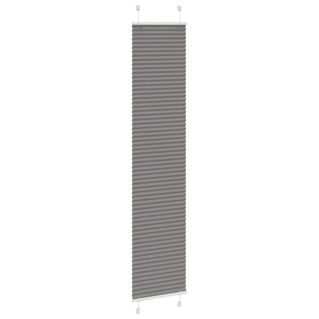 Pliszírozott redőny antracit 40x200 cm szövetszélesség 39,4 cm 3