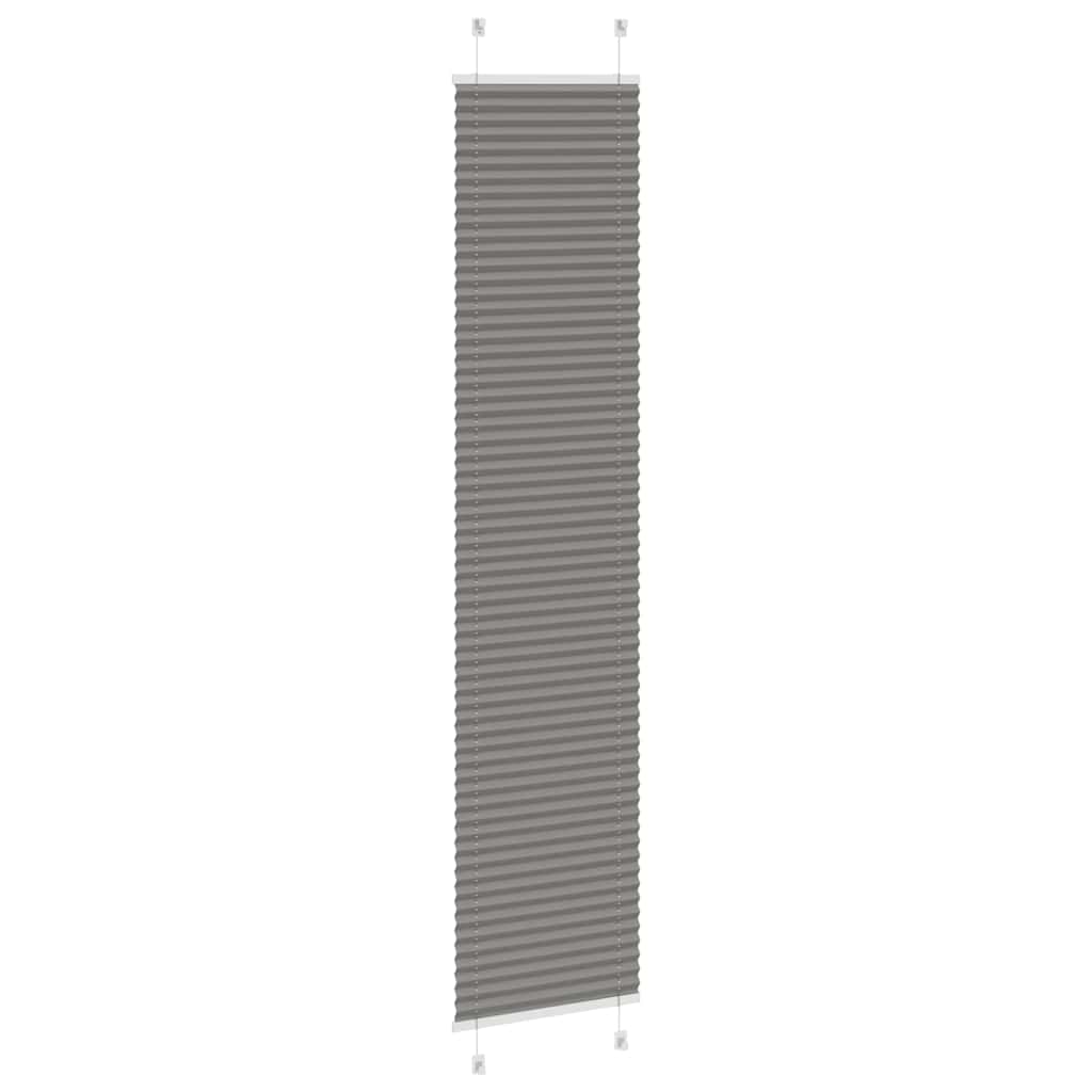 Pliszírozott redőny antracit 40x200 cm szövetszélesség 39,4 cm 4