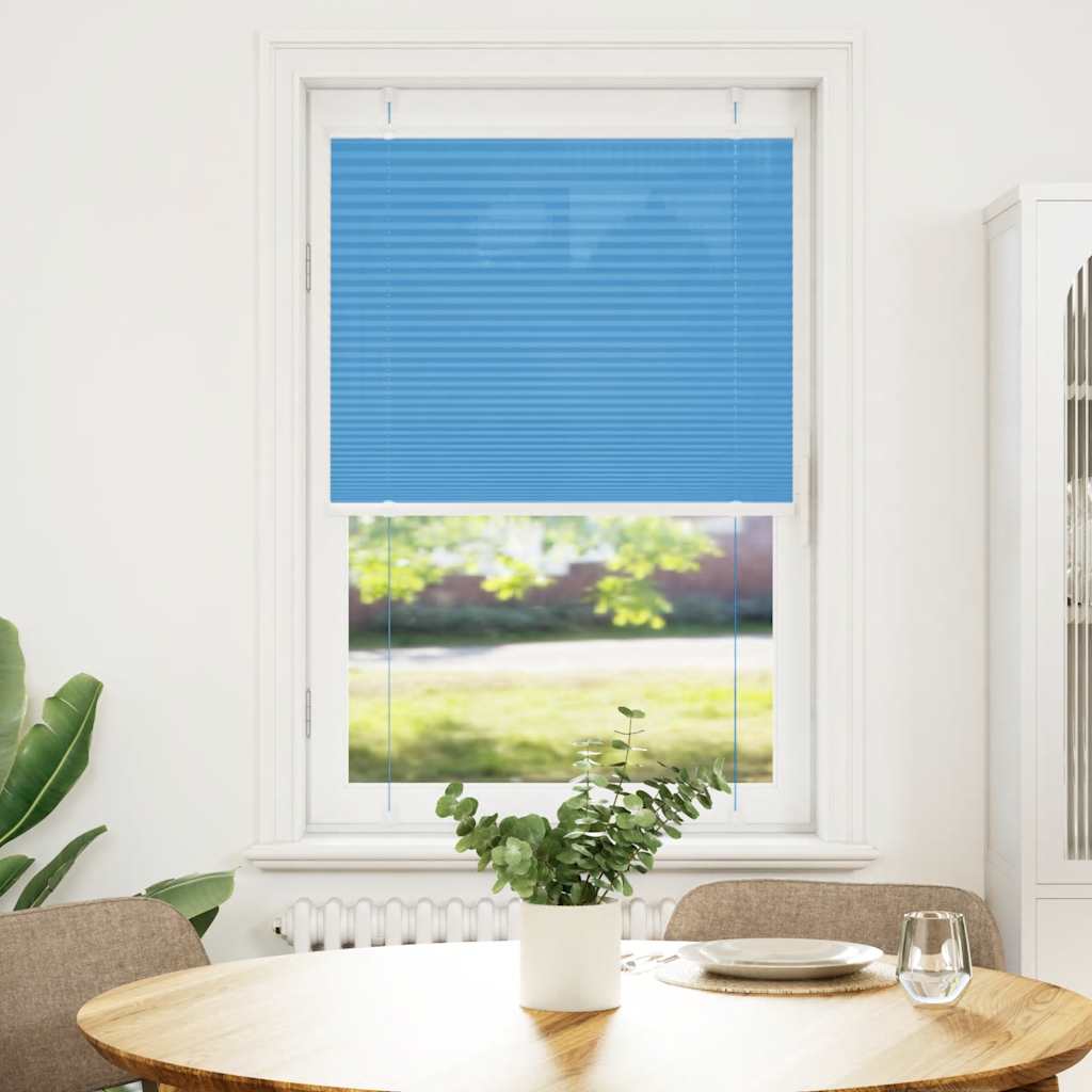 Pliszírozott redőny kék 70x100 cm szövetszélesség 69,4 cm 2