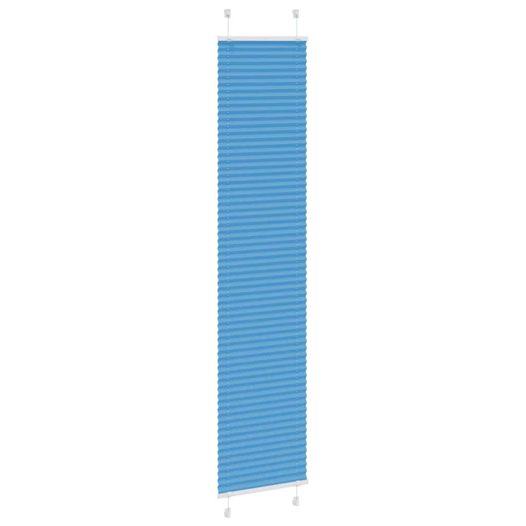 Pliszírozott redőny kék 40x200 cm szövetszélesség 39,4 cm 3