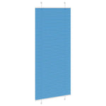 Pliszírozott redőny kék 90x200 cm szövetszélesség 89,4 cm 4