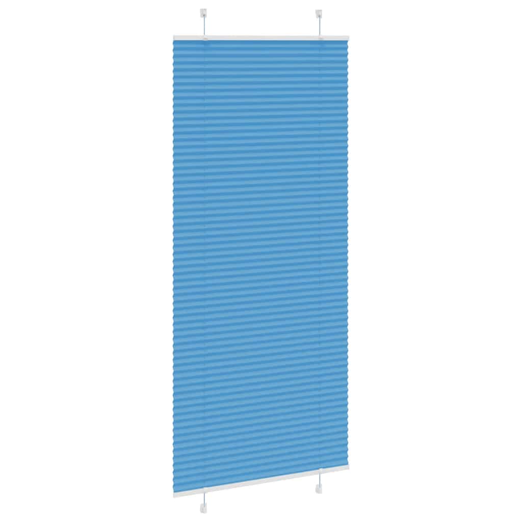 Pliszírozott redőny kék 90x200 cm szövetszélesség 89,4 cm 4