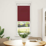 Pliszírozott redőny Bordeaux piros 40x100 cm szövetszélesség 2