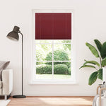 Pliszírozott redőny Bordeaux piros 105x200 cm szövetszélesség 2