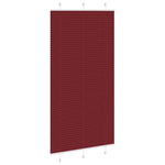 Pliszírozott redőny Bordeaux piros 105x200 cm szövetszélesség 3