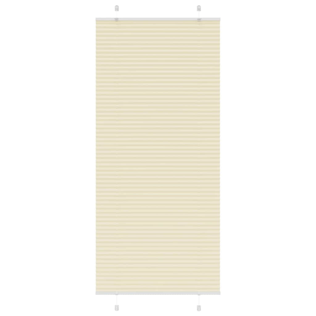 Pliszírozott redőny krém 100x200 cm szövetszélesség 99,4 cm