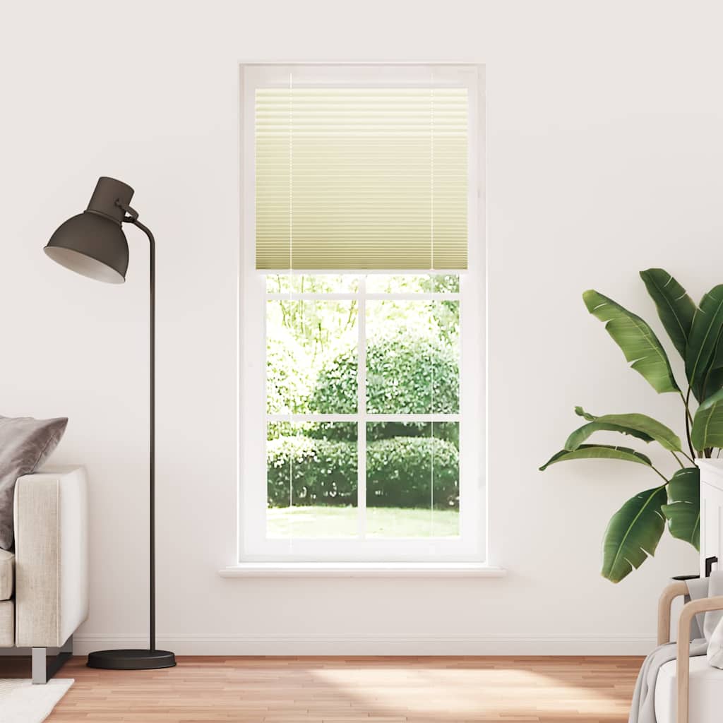Pliszírozott redőny krém 100x200 cm szövetszélesség 99,4 cm 2