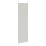 Pliszírozott redőny világosszürke 65x200 cm szövetszélesség 3