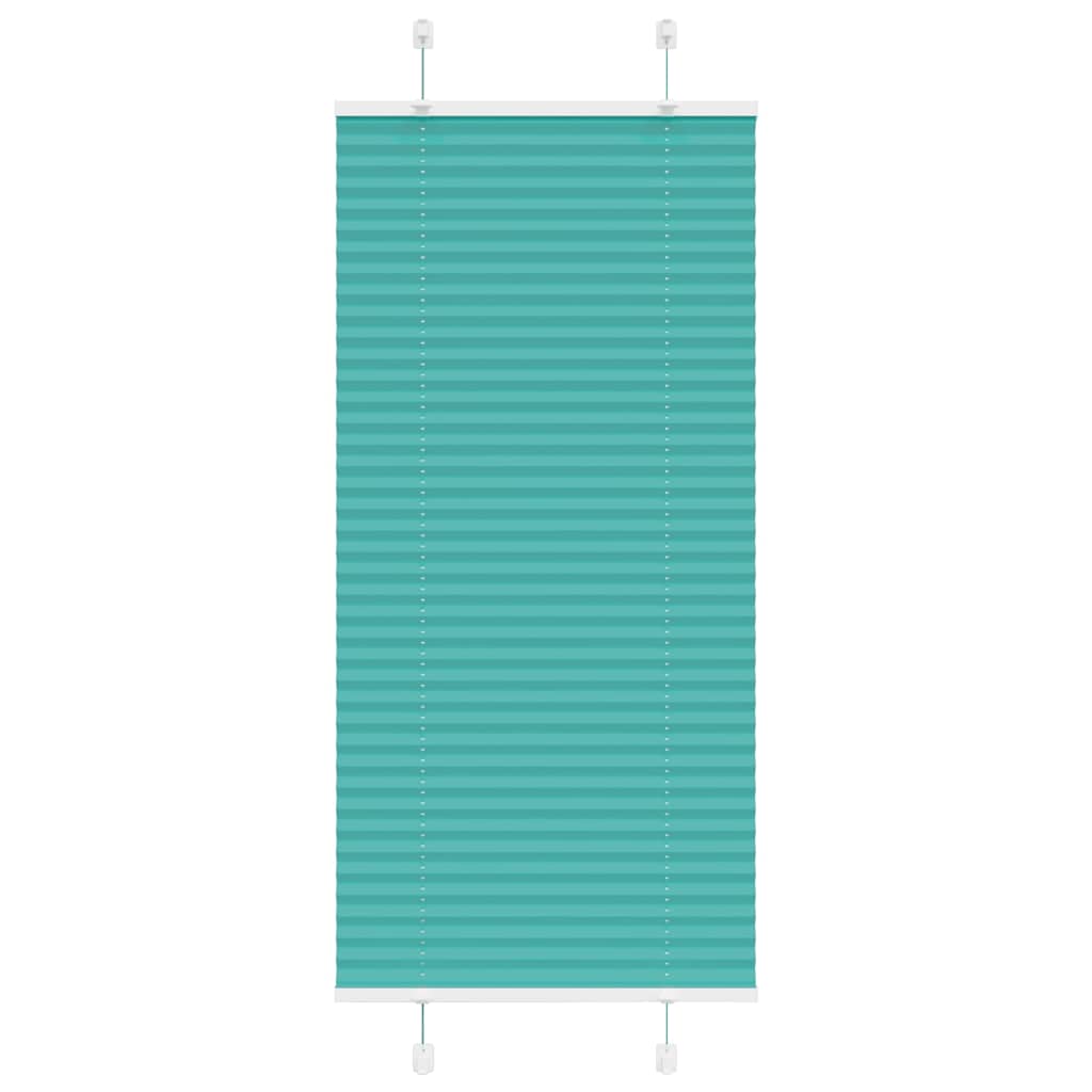 Pliszírozott redőny Benzinzöld 55x100 cm szövetszélesség 2