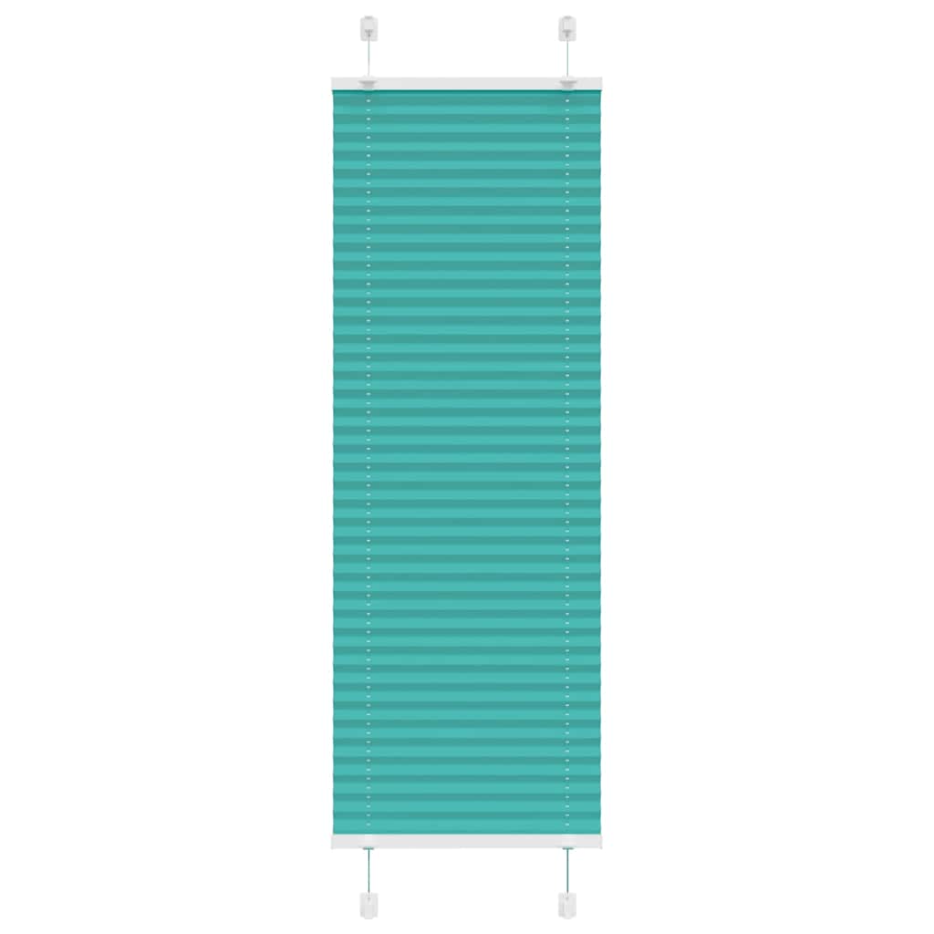 Pliszírozott redőny Benzinzöld 45x150 cm szövetszélesség