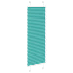 Pliszírozott redőny Benzinzöld 45x150 cm szövetszélesség 3