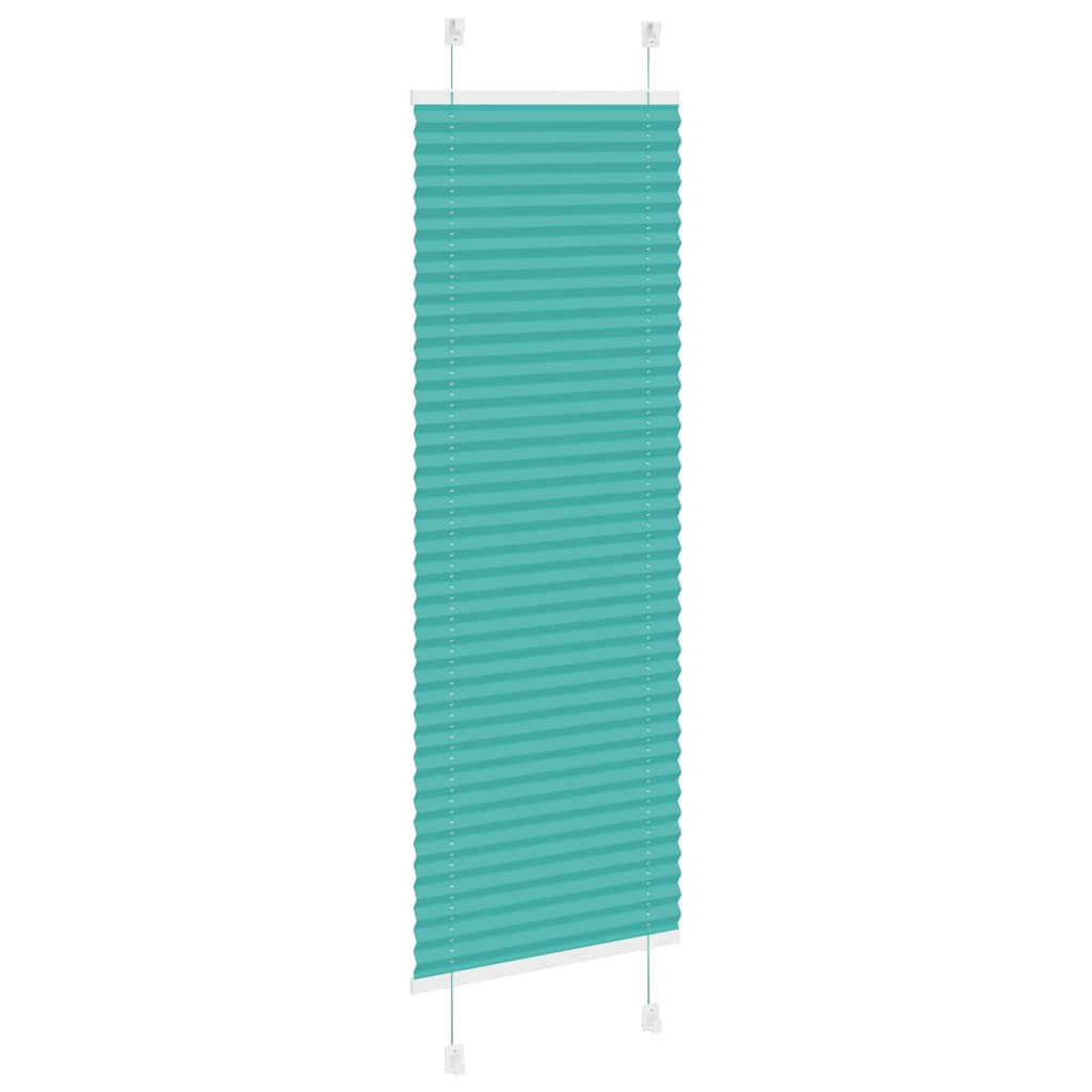 Pliszírozott redőny Benzinzöld 45x150 cm szövetszélesség 4