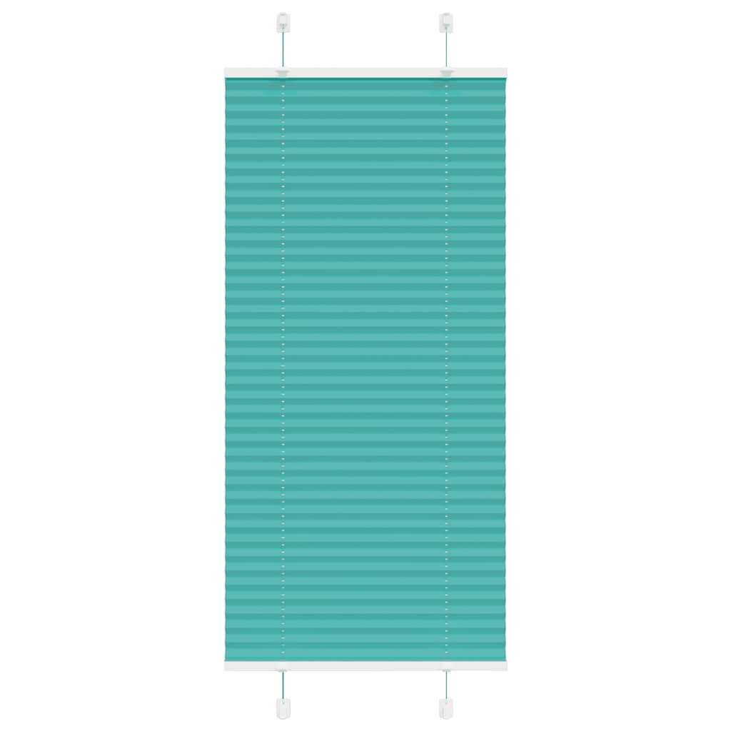 Pliszírozott redőny Benzinzöld 65x150 cm szövetszélesség