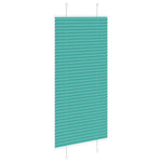 Pliszírozott redőny Benzinzöld 65x150 cm szövetszélesség 4