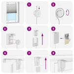 Pliszírozott redőny Benzinzöld 65x150 cm szövetszélesség 6